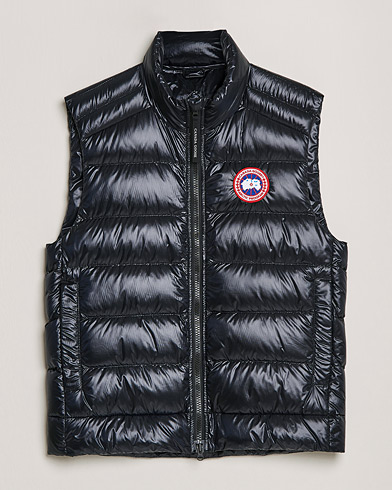 Men | Recycled Menswear | Canada Goose | Crofton Vest Black