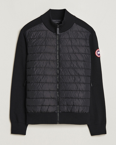 Men | Autumn Jackets | Canada Goose | Hybridge Knit Jacket Black