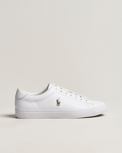 Men | White Sneakers | Polo Ralph Lauren | Longwood Leather Sneaker White
