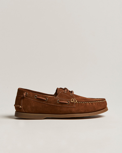 Men | Boat Shoes | Polo Ralph Lauren | Merton Suede Docksides New Pale Russet