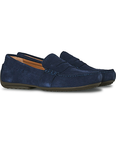 Preppy Authentic |  Reynold Driving Loafer Navy Suede