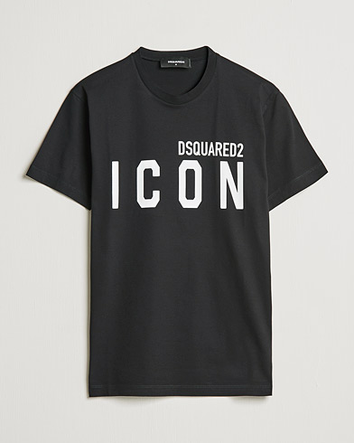 Men | Black t-shirts | Dsquared2 | Icon Logo Tee Black
