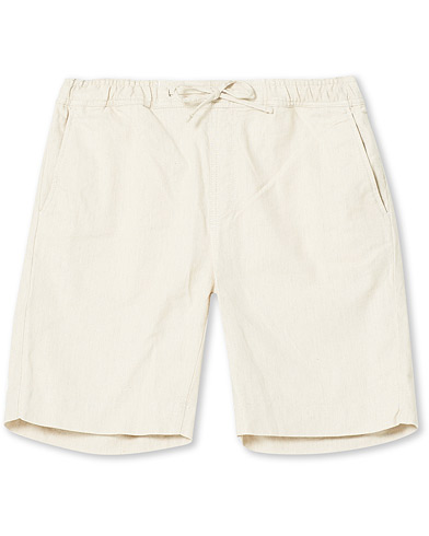 Linen Shorts |  Winward Linen Drawstring Shorts Off White