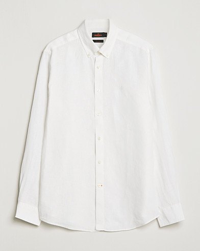 Men |  | Morris | Douglas Linen Button Down Shirt White
