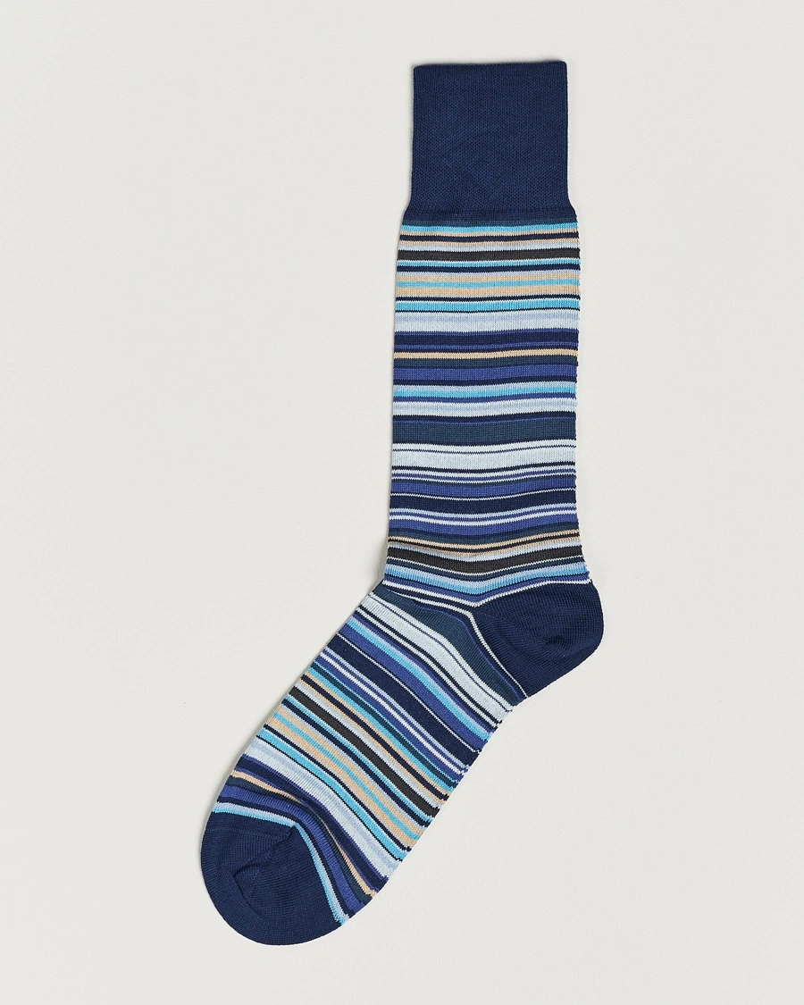 Paul SmithMulitstripe SocksNavy – Blue