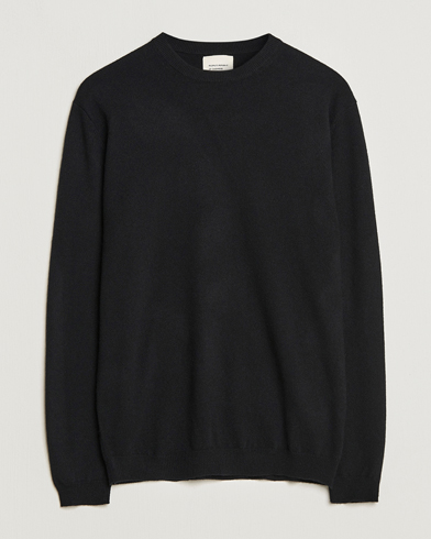 Men | Cashmere sweaters | People's Republic of Cashmere | Cashmere Roundneck Black