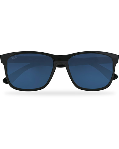 Men |  | Ray-Ban | RB4181 Sunglasses Shiny Black/Blue