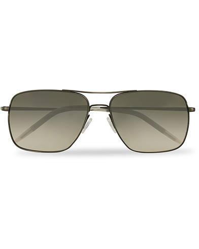 Men | Aviator Sunglasses | Oliver Peoples | Clifton Sunglasses Antique Pewter/Shale Gradient