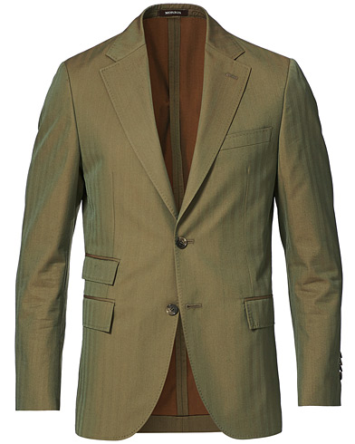  Havana Solaro Suit Blazer Olive