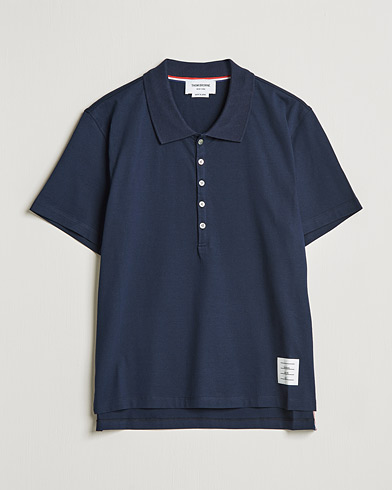 Men | Thom Browne | Thom Browne | Relaxed Fit Polo Navy
