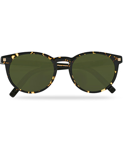 Round Frame Sunglasses |  EZ0172 Sunglasses Dark Havana/Green