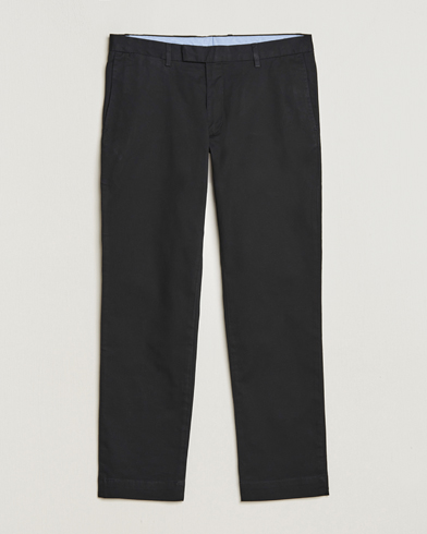 Trousers |  Slim Fit Stretch Chinos Black