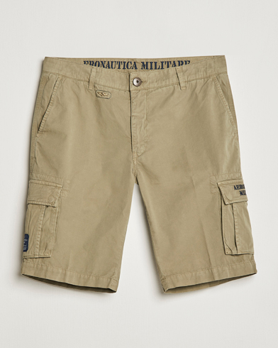 Men | Clothing | Aeronautica Militare | BE066 Cargo Shorts Green
