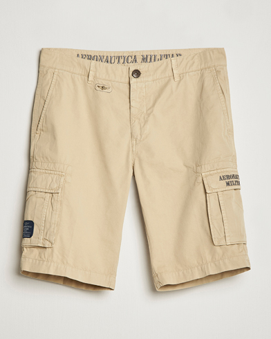 Men | Shorts | Aeronautica Militare | BE066 Cargo Shorts Sand