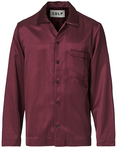 Pyjama Tops |  Home Suit Long Sleeve Top Burgundy