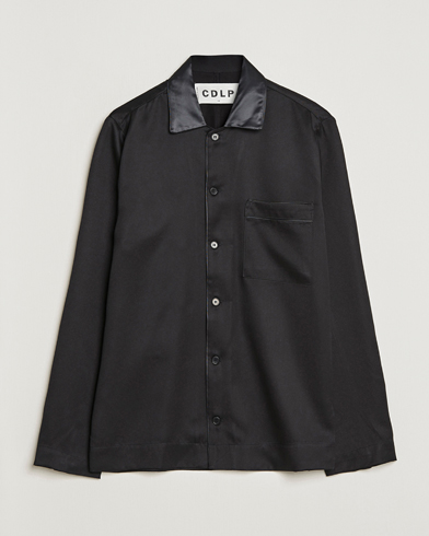 Men | Loungewear | CDLP | Home Suit Long Sleeve Top Black