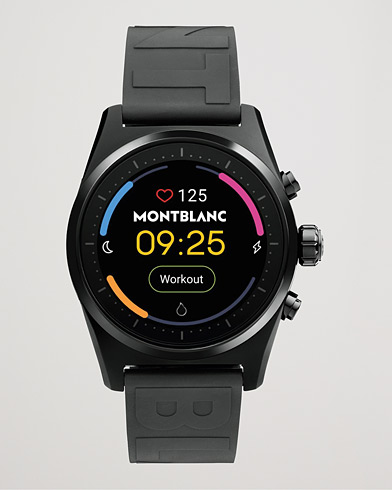 Men |  | Montblanc | Summit Lite Smartwatch Black Rubber Strap