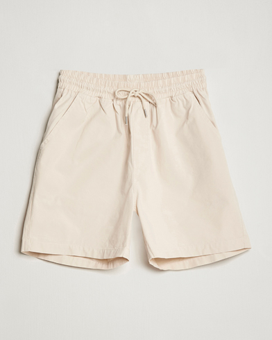 Men |  | Colorful Standard | Classic Organic Twill Drawstring Shorts Ivory White