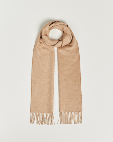Men | Warming accessories | Piacenza Cashmere | Vicuna/Baby Cashmere Scarf Camel