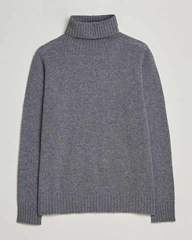 Men |  | Altea | Wool/Cashmere Turtleneck Sweater Heather Grey
