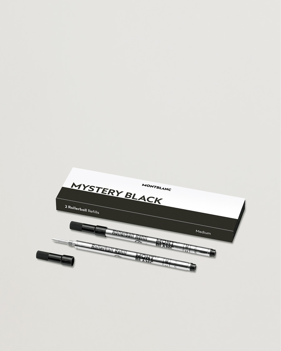 Montblanc 2 Rollerball Refills Mystery Black – Black