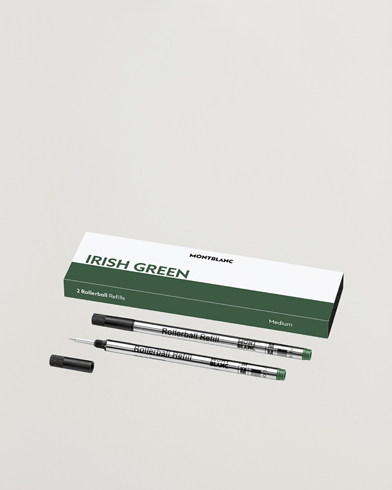Men | Pens | Montblanc | 2 Rollerball Refills Irish Green
