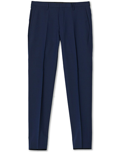 Tiger of Sweden Thodd Wool Suit Trousers Blue