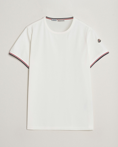 Men |  | Moncler | Shoulder Logo T-Shirt Off White