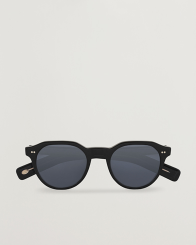 Men | Round Frame Sunglasses | EYEVAN 7285 | Lubin Sunglasses Black