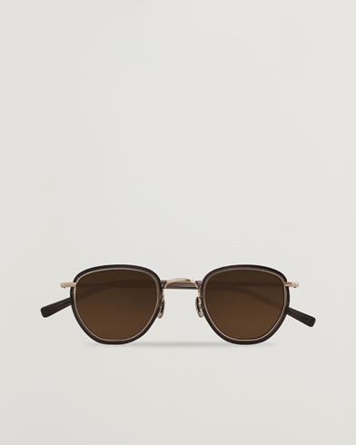 Men | Round Frame Sunglasses | EYEVAN 7285 | 787 Sunglasses Black