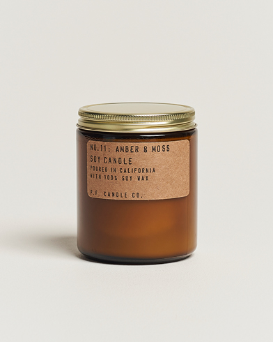 Men |  | P.F. Candle Co. | Soy Candle No. 11 Amber & Moss 204g