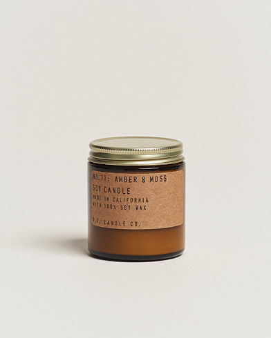 Men | Scented Candles | P.F. Candle Co. | Soy Candle No. 11 Amber & Moss 99g