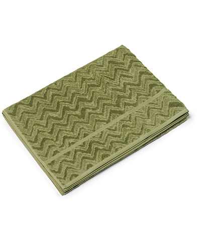 Men | Fabrics | Missoni Home | Rex Bath Sheet 100x150 cm Green