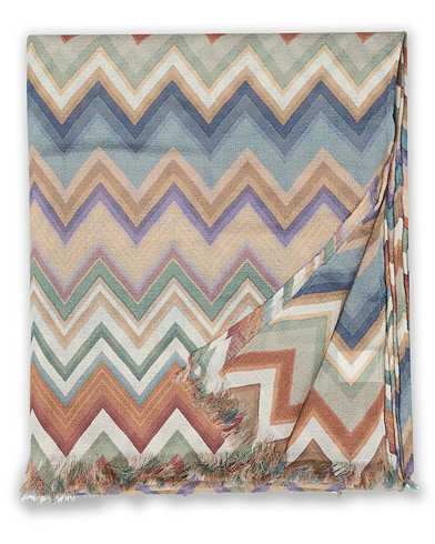 Men | Fabrics | Missoni Home | Aron Wool Throw Multicolor 140 x 180 cm