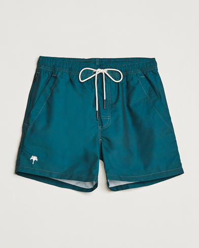 Men | Swimwear | OAS | Plain Swimshorts Dark Green