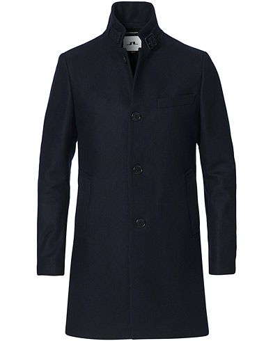 Spring Jackets |  Holger Compact Melton Coat Navy