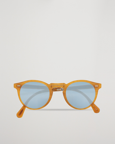 Men |  | Oliver Peoples | Gregory Peck 1962 Folding Sunglasses Matte Amber