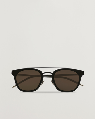 Yves Saint Laurent - SL 28 Slim Metal Sunglasses - Light Gold - Sunglasses  - Saint Laurent Eyewear - Avvenice