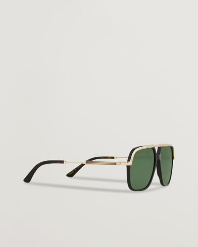 Square Frame Sunglasses |  GG0200S Sunglasses Black/Gold