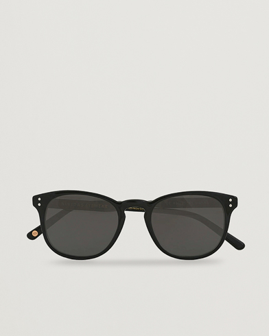 Men | D-frame Sunglasses | Nividas Eyewear | Vienna Sunglasses Shiny Black