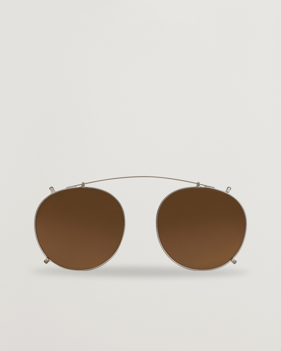 TBD Eyewear Clip-ons Silver/Tobacco – Brown