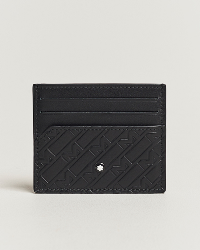 Cardholders |  M Gram Card Holder 6cc Black Leather