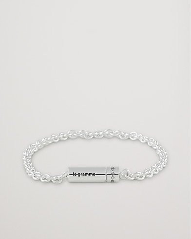 Men |  | LE GRAMME | Chain Cable Bracelet Sterling Silver 11g