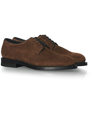 Derby Shoes |  Lace Up Derby Brown Suede