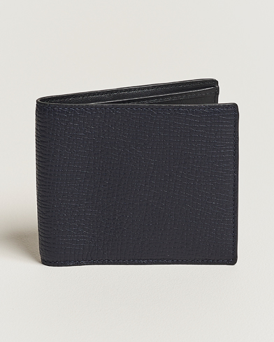 Men | Bi-fold & Zip Wallets | Smythson | Ludlow 6 Card Wallet Navy