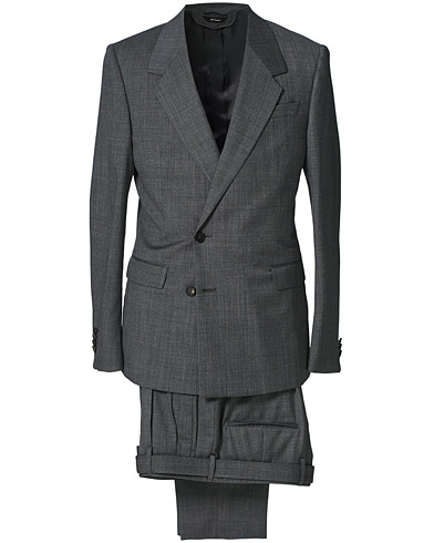 Suits |  Recycled Wool Suit Dark Grey