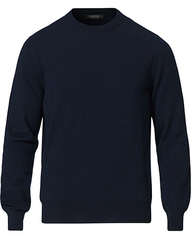  |  Cashmere Crew Neck Sweater Navy