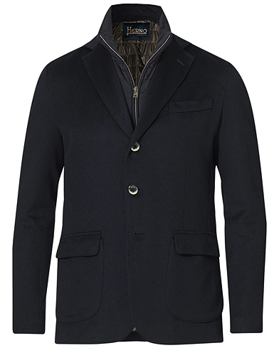 The Italian Collection |  Cashmere City Jacket Navy