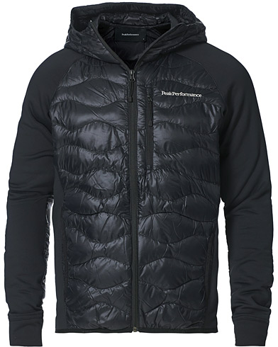 Activewear |  Helium Hybrid Hooded Jacket Black