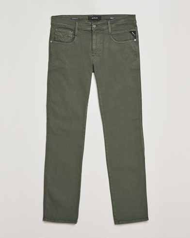 Men | Replay | Replay | Anbass Hyperflex X.Lite 5-Pocket Pants Army Green